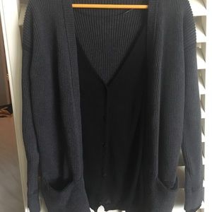 Lululemon chunky sweater w built in “vest”